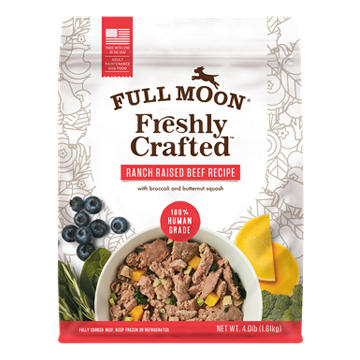 Full Moon Freshly Crafted Ranch Raised Beef Recipe Wet Dog Food