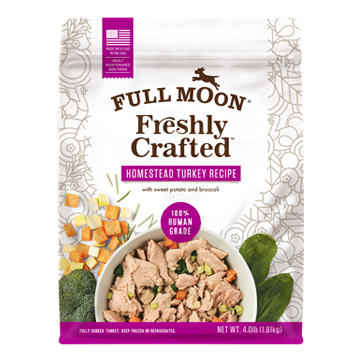Full Moon Freshly Crafted Homestead Turkey Recipe Wet Dog Food