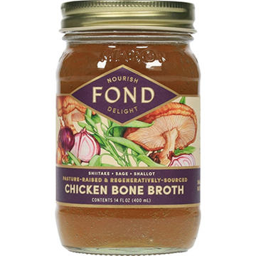 Fond Shiitake Shallot & Sage Organic Chicken Bone Broth