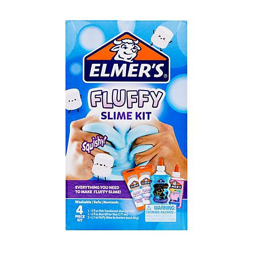 Elmer's Magical Liquid Slime Activator (8.75 fluid ounces) and Elmer's Glow  in the Dark Liquid Glue, Great for Making Slime, Washable, Assorted Colors,  5 Ounces…