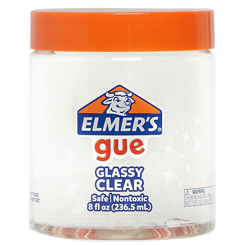 Elmer's® Gue Glassy Clear Deluxe Slime Bucket and Mix-Ins, 3 lb