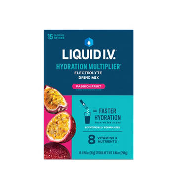 Liquid I.V. Passion Fruit Hydration Multiplier Electrolyte Drink Mix Sticks