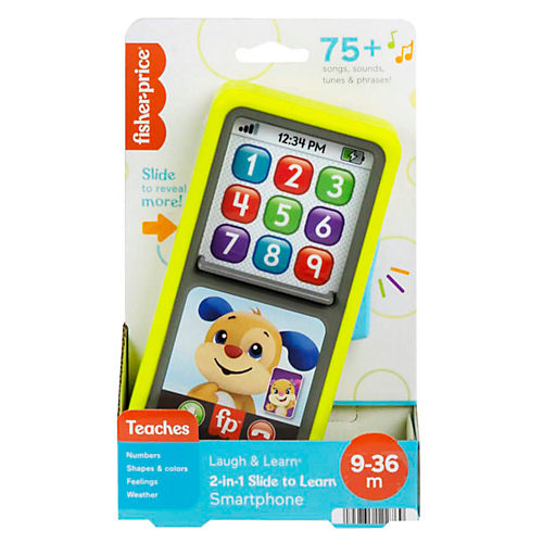 Fisher-Price Laugh & Learn 2-in-1 Slide To Learn Smartphone - Shop