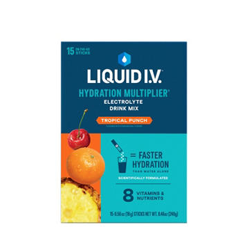Liquid I.V. Tropical Punch Hydration Multiplier Electrolyte Drink Mix Sticks