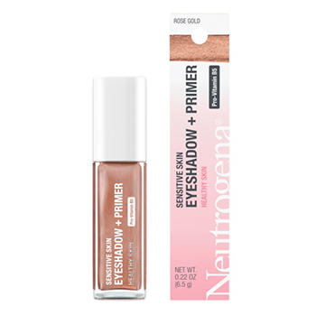 Neutrogena Sensitive Skin Eyeshadow + Primer - Rose Gold