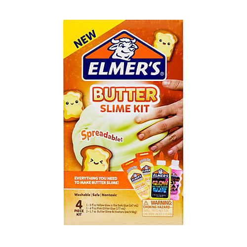 Elmer's Glow in the Dark Glue slime @elmers