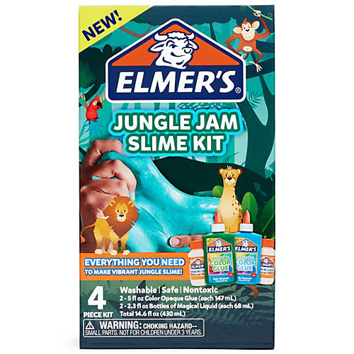 Elmer's Dinosaur Night Slime Kit 4 PC