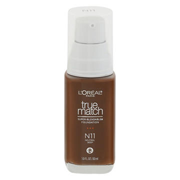 L'Oréal Paris True Match Super-Blendable Liquid Foundation - N11 Neutral Deep