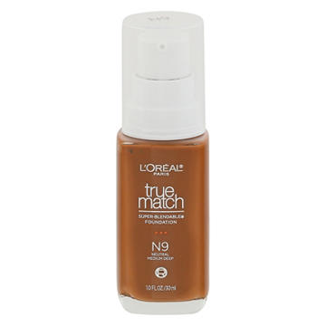 L'Oréal Paris True Match Super-Blendable Liquid Foundation - N9 Neutral Medium Deep