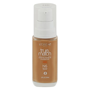 L'Oréal Paris True Match Super-Blendable Liquid Foundation - N6 Neutral Medium