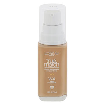 L'Oréal Paris True Match Super-Blendable Liquid Foundation - W4 Warm Light Medium