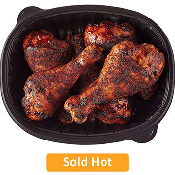 Meal Simple by H-E-B Chicken Drumsticks – Mesquite BBQ (Sold Hot)