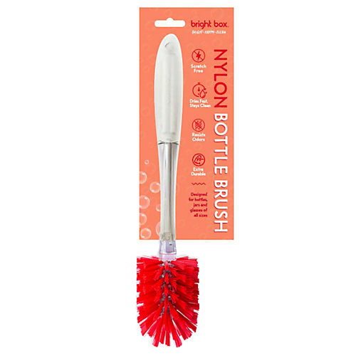 Bright Box Labs Hand Held Cleaning Dish Brush - Pink - Shop Sponges &  Scrubbers at H-E-B