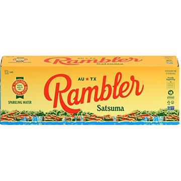 Rambler Satsuma Sparkling Water 12 pk Cans