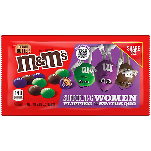 M&M's Peanut Butter Chocolate Candies Sharing Size - 9 oz bag