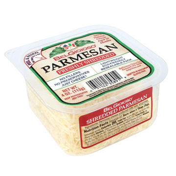 BelGioioso Shredded Parmesan Cheese
