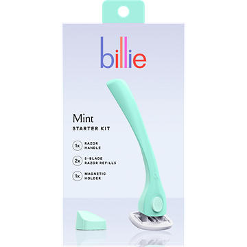 Billie Women's Razor Starter Kit + 2 Blade Refills - Mint