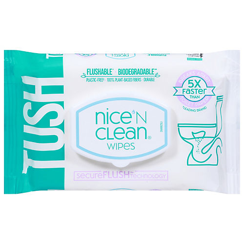 Designed for Men DUDE Wipes Flushable Wet Wipes Mint Chill