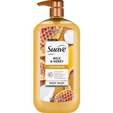 Suave Soothing Body Wash - Milk and Honey