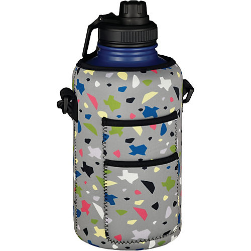 Destination Holiday Water Bottle with Flip Lid - Green