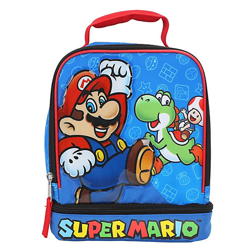 Bioworld Nintendo Super Mario Kids Backpack with Lunch Tote - Shop  Backpacks at H-E-B