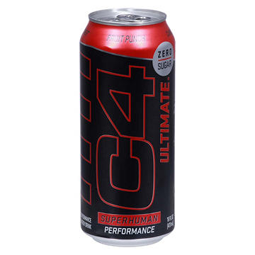 C4 Zero Sugar Ultimate Energy Drink - Fruit Punch