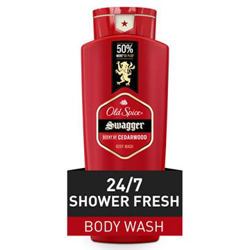Old Spice Men's Body Wash, Swagger Scent of Cedarwood