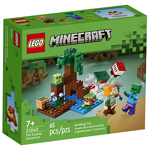 LEGO Minecraft 21177 L'agguato del Creeper, Mattoncini da Costruzione con  Steve e 2 Minifigure, Giochi per Bambini 7+ Anni LEGO 2021