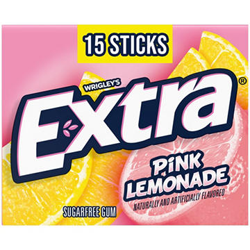 Extra Pink Lemonade Sugar Free Gum