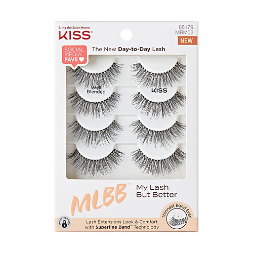 KISS Lash Couture Faux Mink Fake Eyelashes Multipack - Little Black Dress