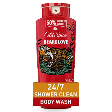 Old Spice Long Lasting Lather Body Wash - Bearglove