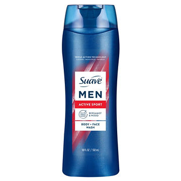 Suave Men Body + Face Wash - Energizing Sport