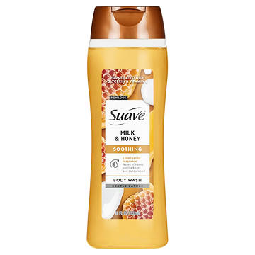 Suave Soothing Body Wash - Milk & Honey