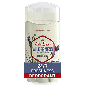 Old Spice Deodorant Aluminum-Free - Wilderness with Lavender