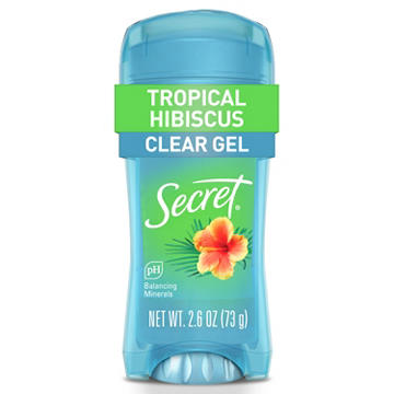 Secret 48 Hr Antiperspirant Deodorant Gel - Tropical Hibiscus