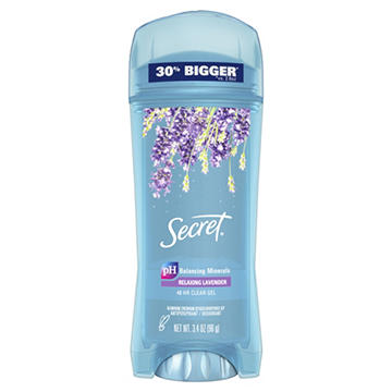 Secret 48 Hr Antiperspirant Deodorant Gel - Lavender