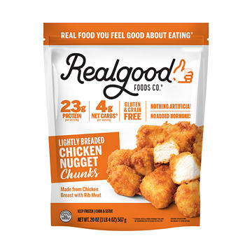 Real Good Foods Co. Frozen Lightly Breaded Chicken Nuggets