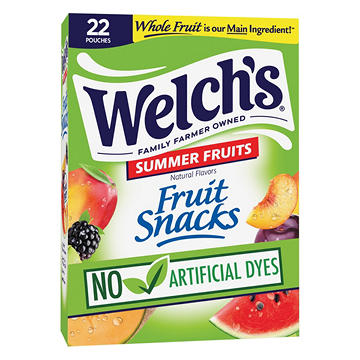 Welch's Summer Fruits Fruit Snacks