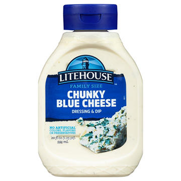 Litehouse Chunky Blue Cheese Dressing Squeeze Bottle (Sold Cold)