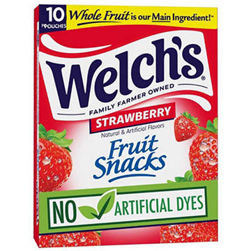 Welch's Strawberry Fruit Snacks
