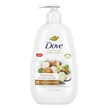 Dove Advanced Care Shea Butter & Warm Vanilla Hand Wash