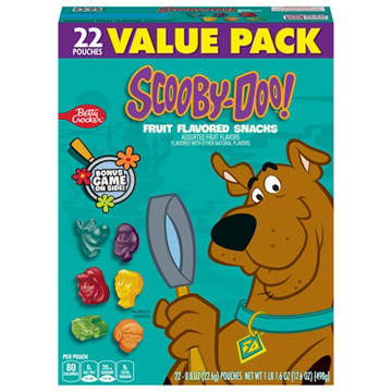 Betty Crocker Scooby Doo Fruit Flavored Snacks