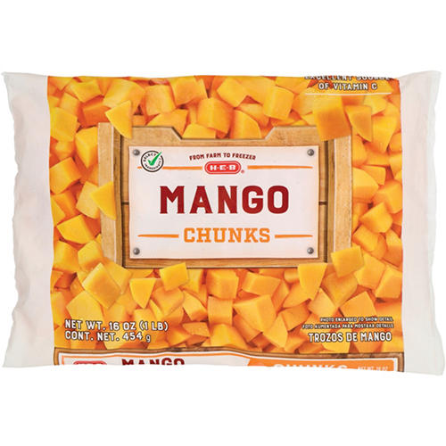 H-E-B Frozen Mango Chunks, 16 oz