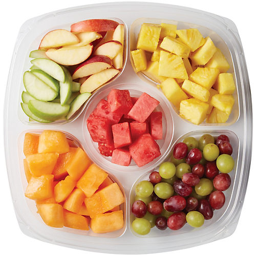 H-E-B Medium Fresh Fruit Party Tray - Strawberry Cheesecake Dip