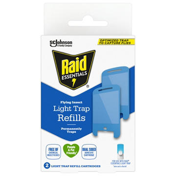 Raid Essentials Flying Insect Light Trap Refill Cartridges