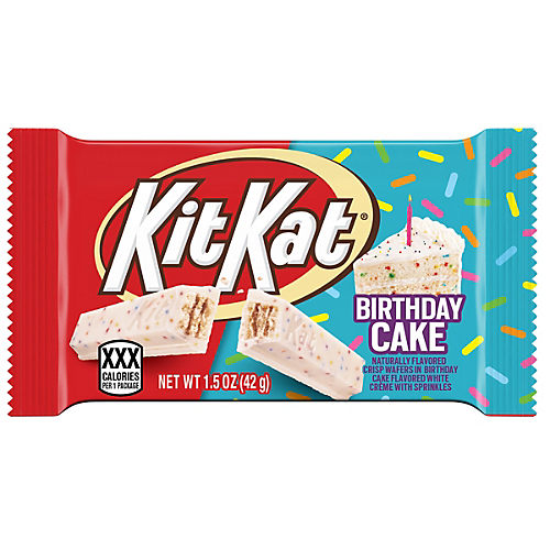 Kit Kat Birthday Cake Candy Bar - Shop Candy at H-E-B
