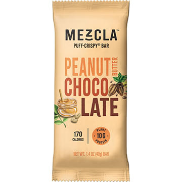Mezcla Puff Crispy Bar 10g Plant Protein - Peanut Butter Chocolate