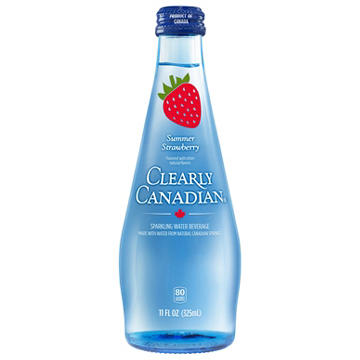 Clearly Canadian Summer Strawberry Sparkling Water