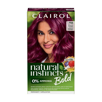 Clairol Natural Instincts Bold Permanent Hair Color - F66 Dragon Fuchsia