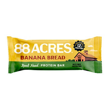 88 Acres Banana Bread Real Food Protein Bars